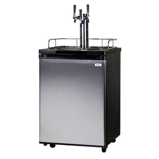 Summit - 24" Wide Tap Stainless Steel Kegerator - K209SS-1NK