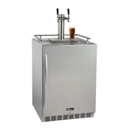 24" Wide Cold Brew Coffee Tap All Stainless Steel Outdoor Built-In Right Hinge Kegerator - ICHK38SSU-1