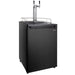 24" Wide Homebrew Tap Black Kegerator - HBK209B-1NK