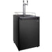 24" Wide Cold Brew Coffee Tap Black Kegerator - ICK20B-1NK