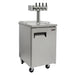 24" Wide Homebrew Tap Stainless Steel Commercial Kegerator - HBK1XS-1