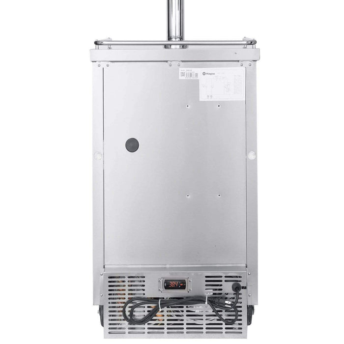 Wide Single Tap All Stainless Steel Commercial Kegerator - XCK-1S