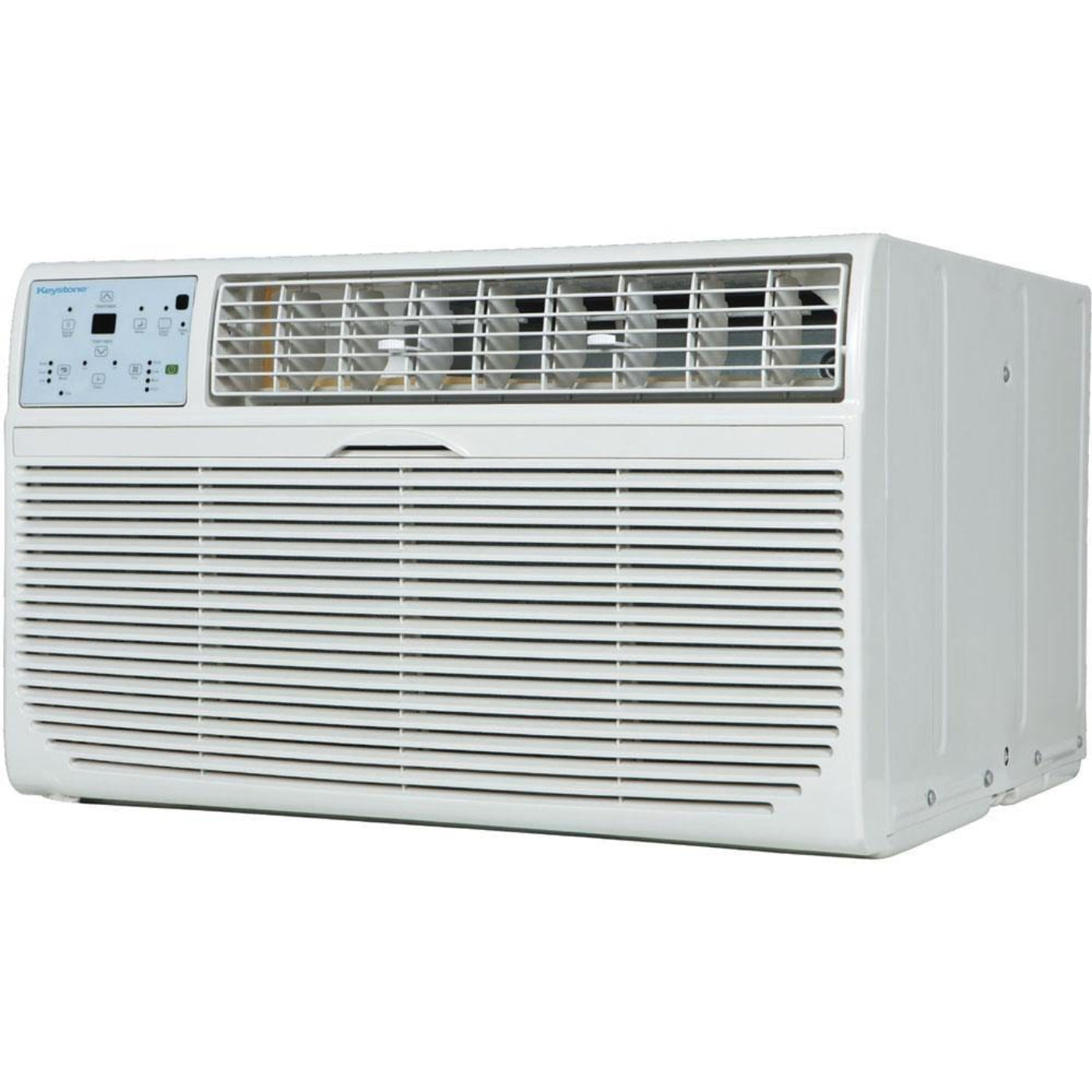 Keystone 14,000 BTU 230V Through-the-Wall Air Conditioner with Follow Me LCD Remote Control - KSTAT14-2C