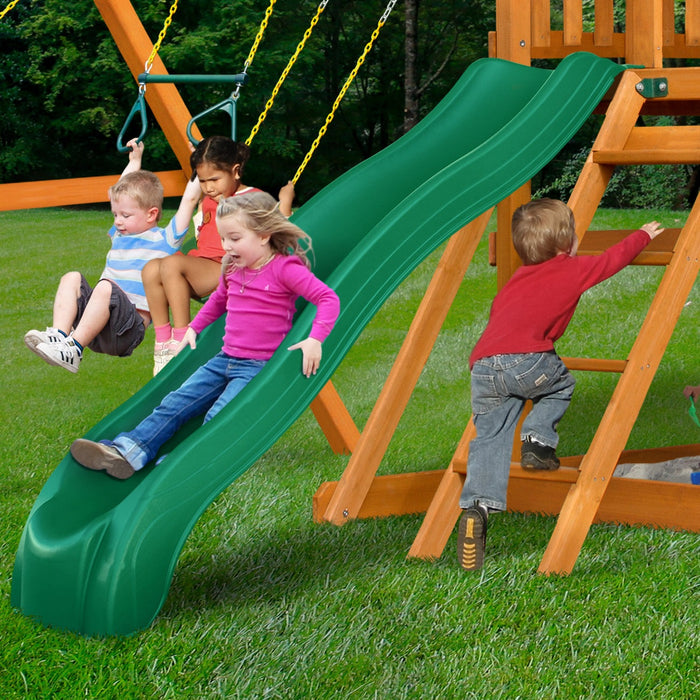 Gorilla Playsets Outing With Tube Slide Swing Set - 01-1073