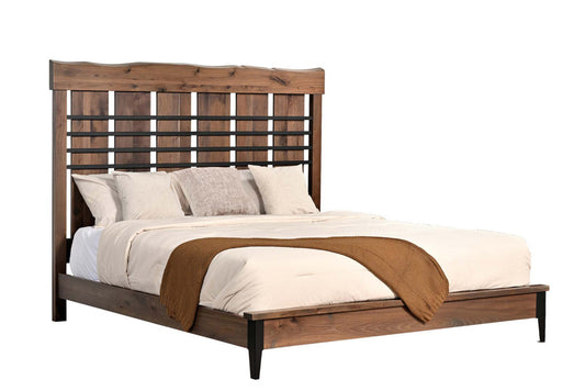 QW Amish Uptown Bed - 211B-LAHASKA-Q