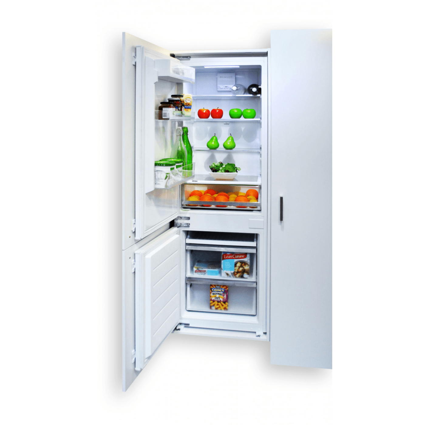 Kleenmaid Integrated Top Mount Refrigerator with Bottom Mount Freezer - CRZ25511