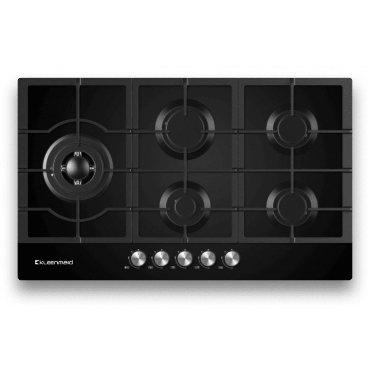 Kleenmaid GCTK9012 90cm Black Glass Cooktop