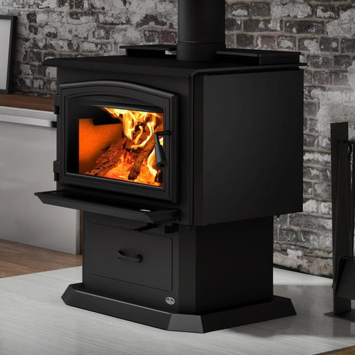 Osburn 3500 Wood Stove with Heat Activated Variable Speed Blower - OB03500