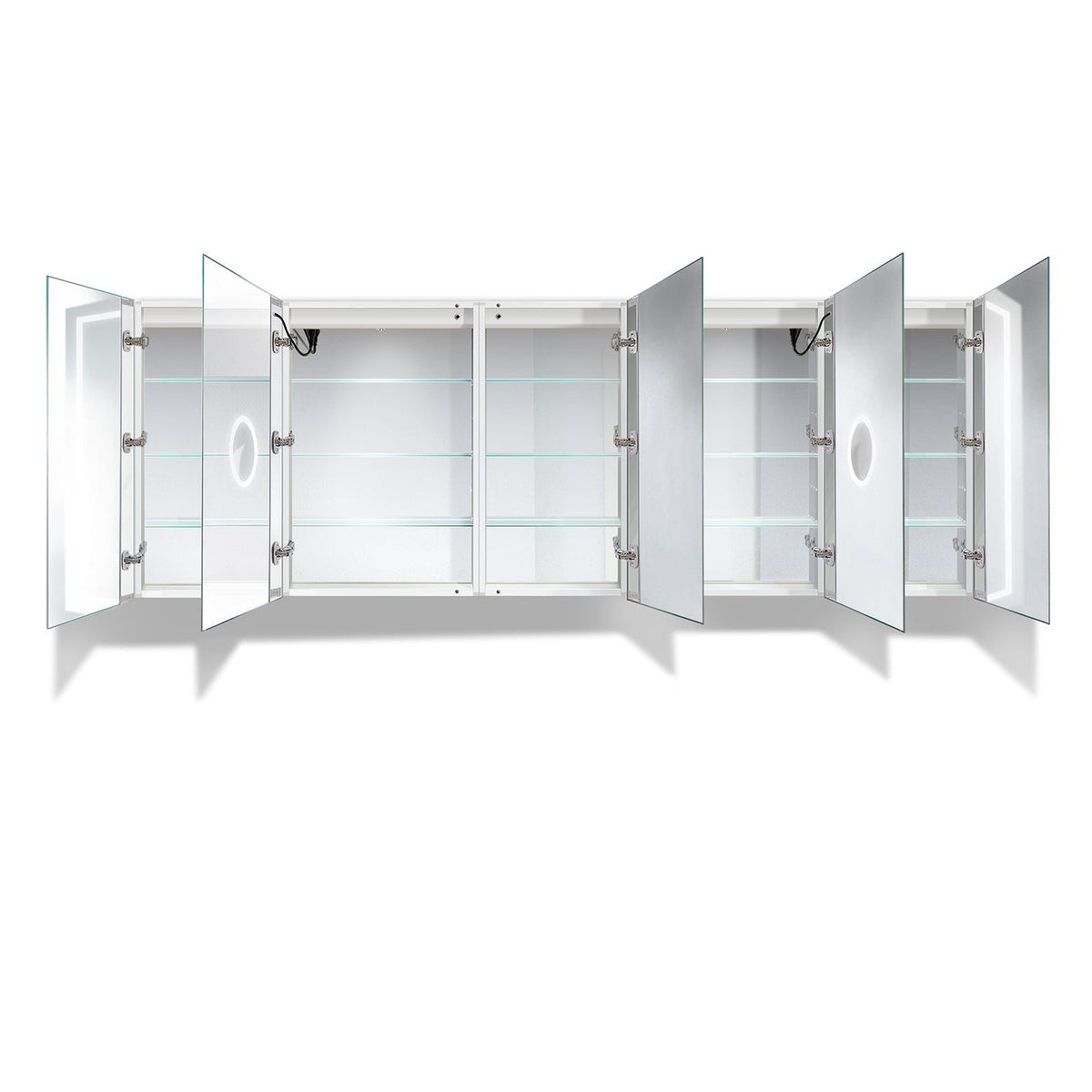 Krugg Svange 10236DLLRRR 102â€³ X 36â€³ LED Medicine Cabinet with Dimmer & Defogger SVANGE10236DLLRRR