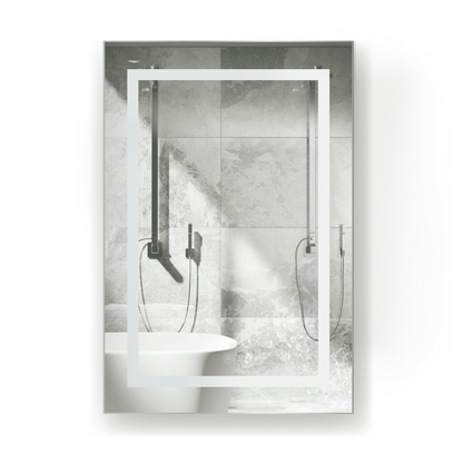 Krugg Svange 2436R 24" X 36" LED Medicine Cabinet with Dimmer & Defogger SVANGE2436R
