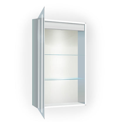 Krugg KINETIC 20" x 30" Left Medicine Cabinet KINETIC2030L