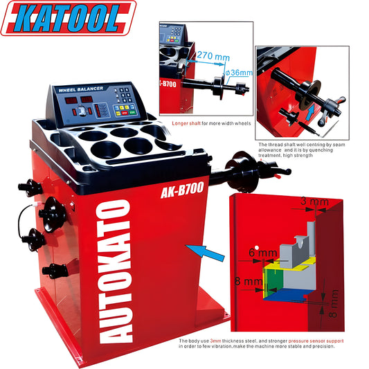 Katool Tire Changer T835 & Wheel Balancer B700 - T835+B700