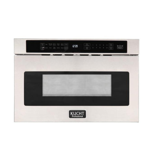 Kucht 24 in. 1.2 Cu. Ft. Microwave Drawer In Stainless Steel, -  KMD24S