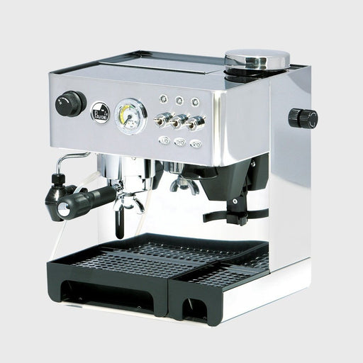 La Pavoni "Domus Bar" Espresso and Cappuccino Machine With Built-In Grinder DMB