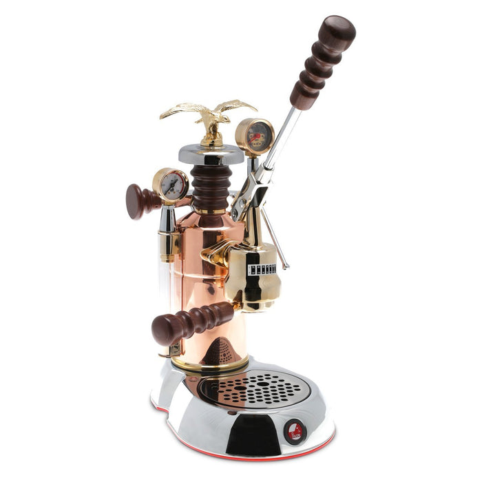 La Pavoni Esperto Edotto Copper and Chrome Espresso Machine ESPED-16