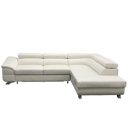 Maxima House LAGOS Leather Sectional Sleeper Sofa - BEN027