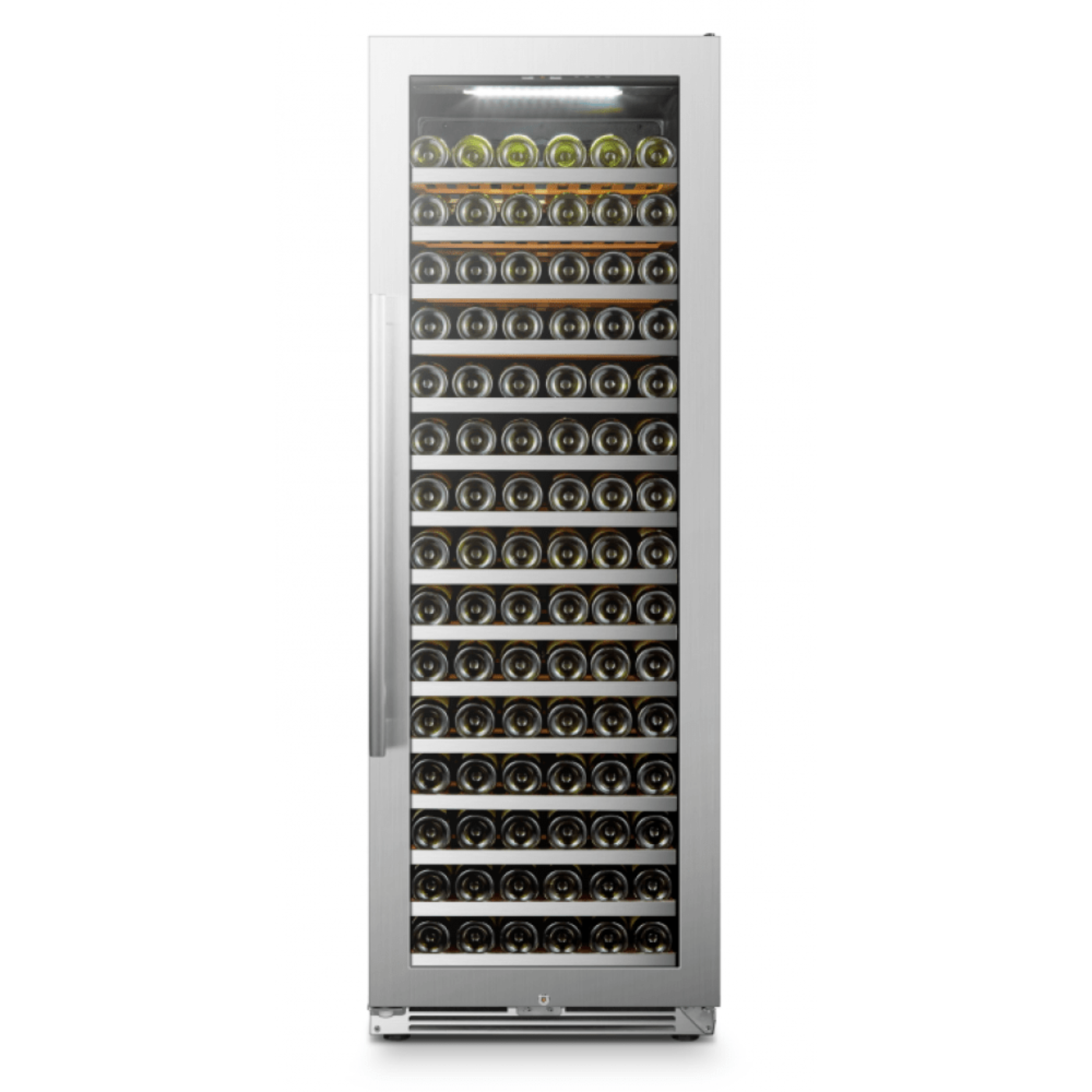 Lanbo 169 Bottles Single Zone Stainless Steel Wine Coolers - LP168S