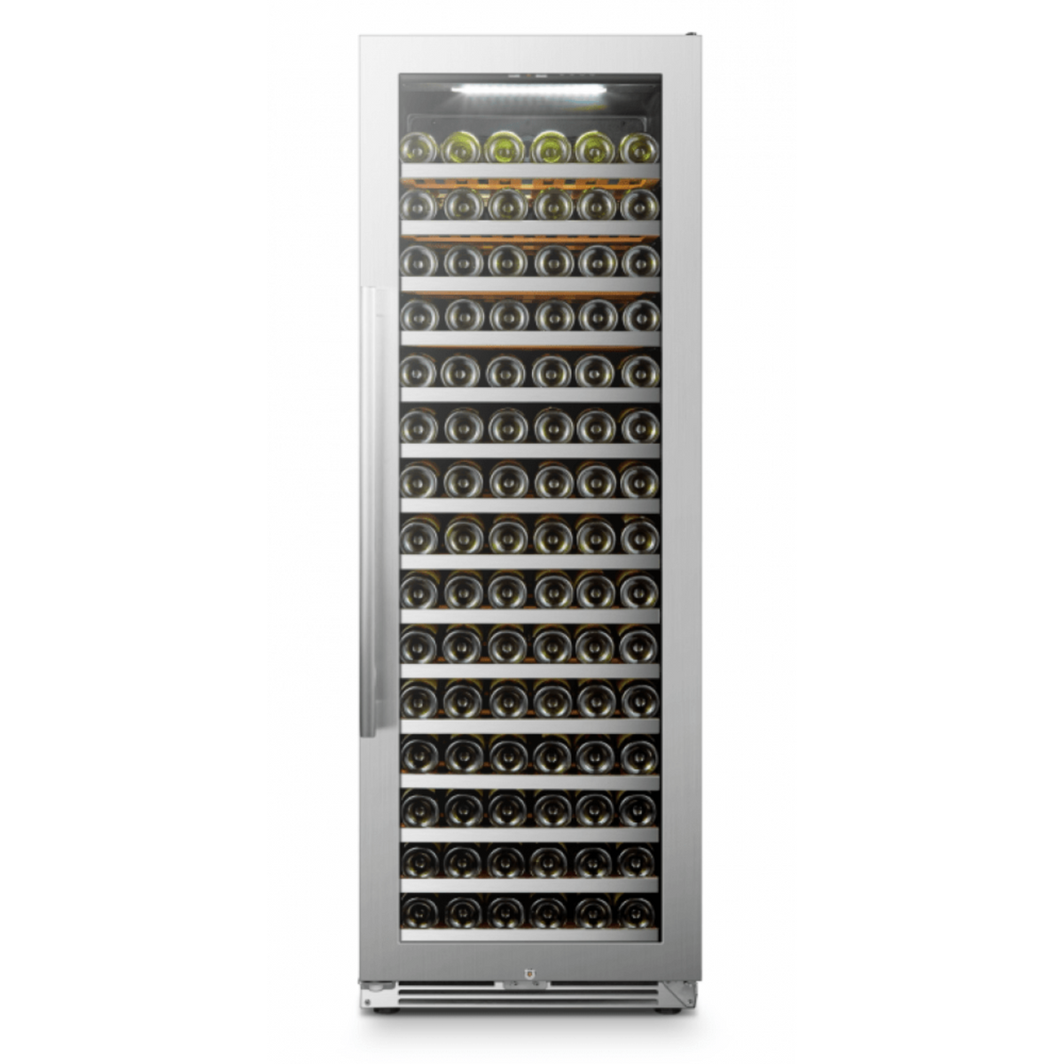 Lanbo 169 Bottles Single Zone Stainless Steel Wine Coolers - LP168S