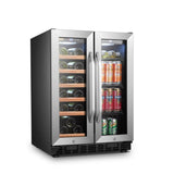 Lanbo 24 Inch Freestanding Wine and Beverage Coolers - LB36BD