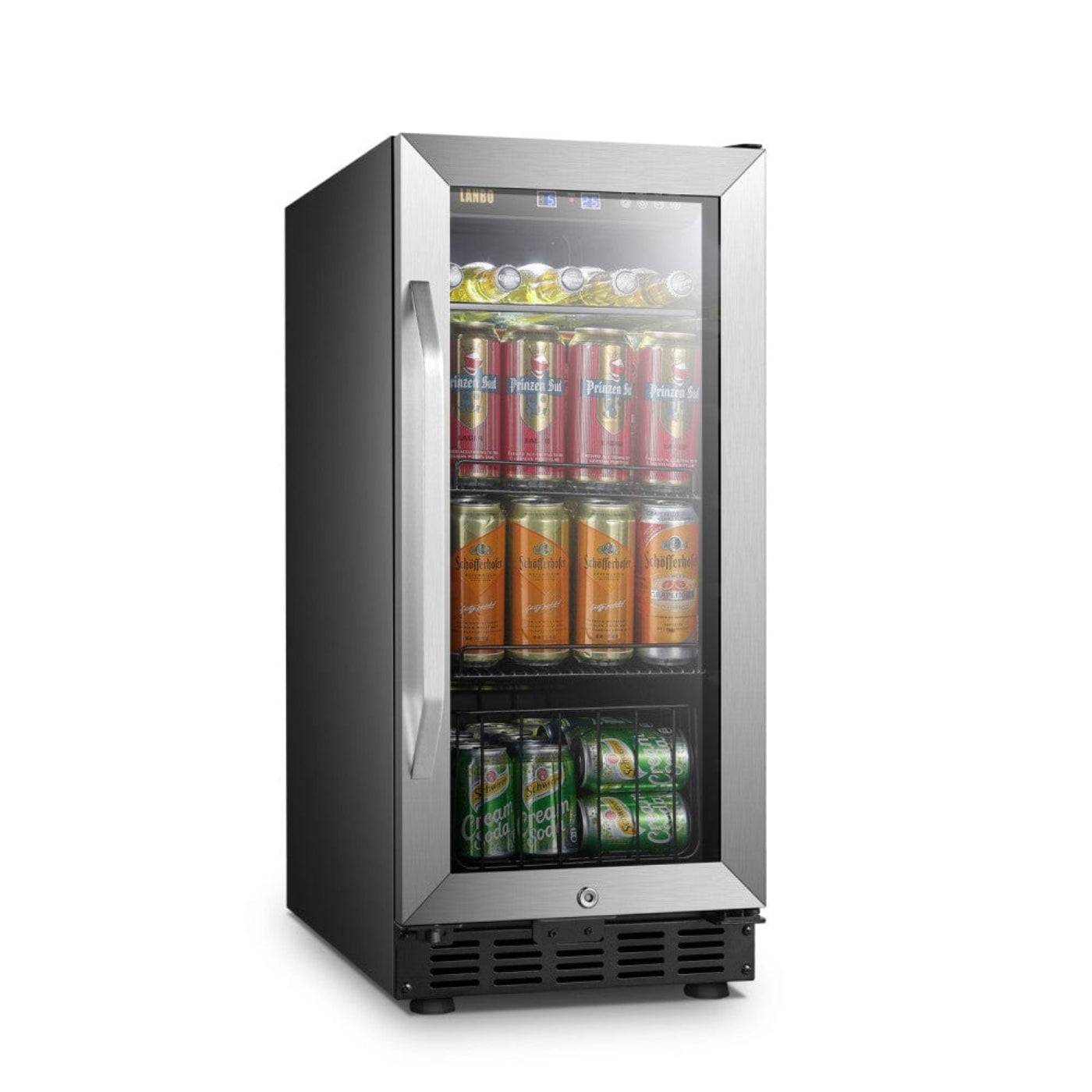 Lanbo 70 Cans Stainless Steel Beverage Coolers LB80BC - LB80BC