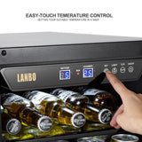 Lanbo 70 Cans Stainless Steel Beverage Coolers LB80BC - LB80BC