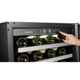 Lanbo Pro 44 Bottles Dual Zone Stainless Steel Wine Coolers - LP54D