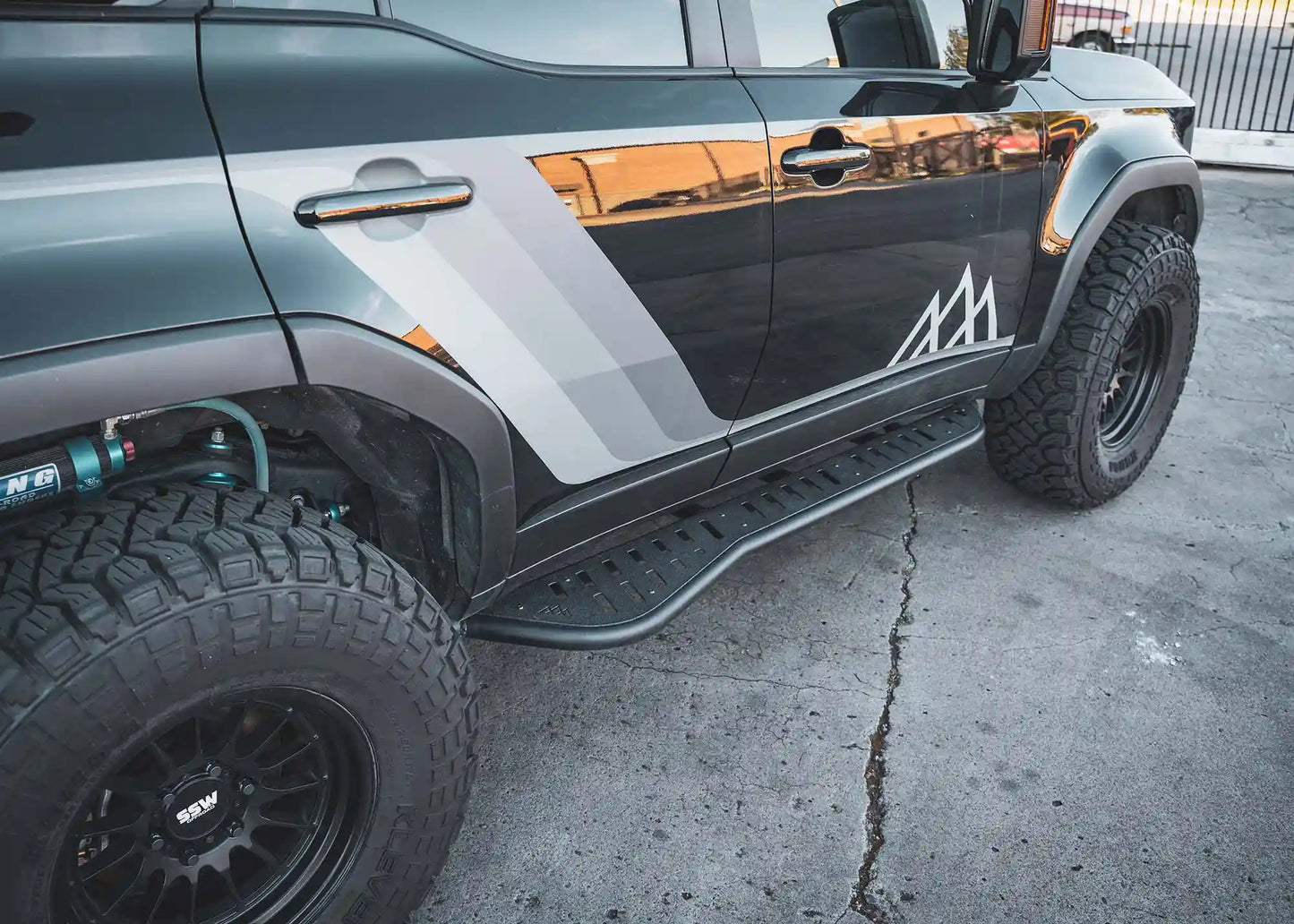 Backwoods Adventure Toyota Land Cruiser 250 Rock Sliders (2024-2026) - BWTC5S-9930