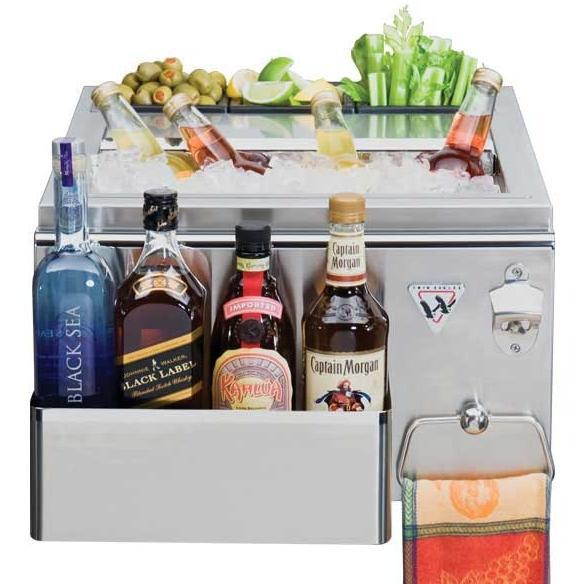 Twin Eagles 18" Built-In Stainless Steel Outdoor Bar - TEOB18-B