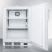 Accucold Summit - 24 Inch Built-In Wide 3.1 Cu. Ft. Medical Freezer with Door Lock - ACF48W