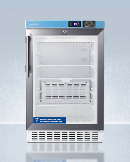 Accucold - 20" Wide Built-In Pharmacy All-Refrigerator, ADA Compliant - ACR46GLCAL