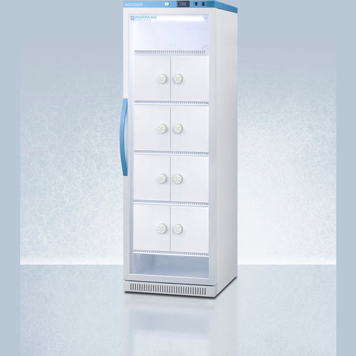 Accucold Summit - 15 Cu.Ft. Upright Vaccine Refrigerator with Interior Lockers - ARG15PVLOCKER