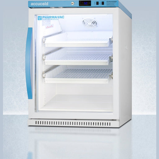 Accucold Summit - 6 Cu.Ft. ADA Height Vaccine Refrigerator with Removable Drawers - ARG6PVDR