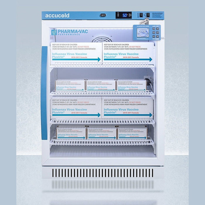 Accucold Summit - 6 Cu.Ft. ADA Height Vaccine Refrigerator - ARG6PVDL2B