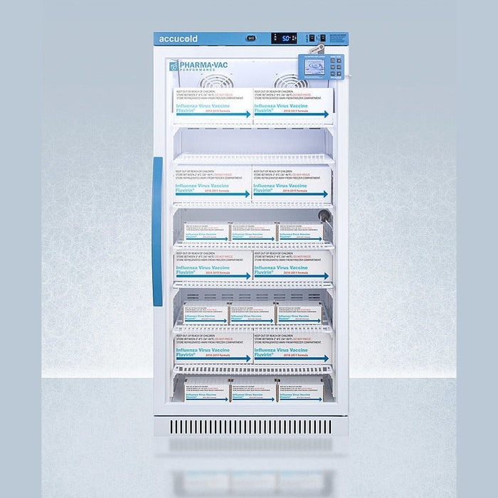 Accucold Summit - 8 Cu.Ft. Upright Vaccine Refrigerator - ARG8PVDL2B