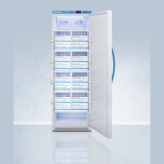 Accucold Summit - 15 Cu.Ft. Upright Vaccine Refrigerator with Interior Lockers | ARS15PVLOCKER