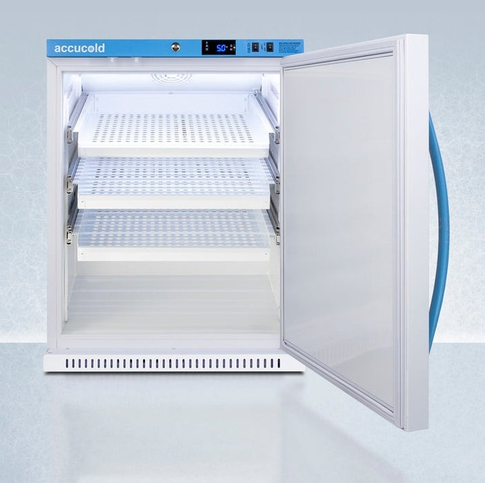 Accucold Summit - 6 Cu.Ft. ADA Height Vaccine Refrigerator, with Removable Drawers - ARS62PVBIADADR