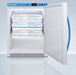 Accucold Summit - 6 Cu.Ft. ADA Height Vaccine Refrigerator with Removable Drawers - ARS6PVDR