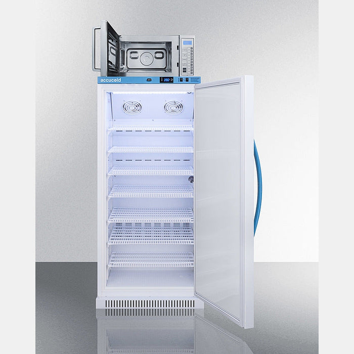 Summit - 8 cu.ft. MOMCUBE Breast Milk Refrigerator/Microwave Combination _ MLRS8MC-SCM1000SS