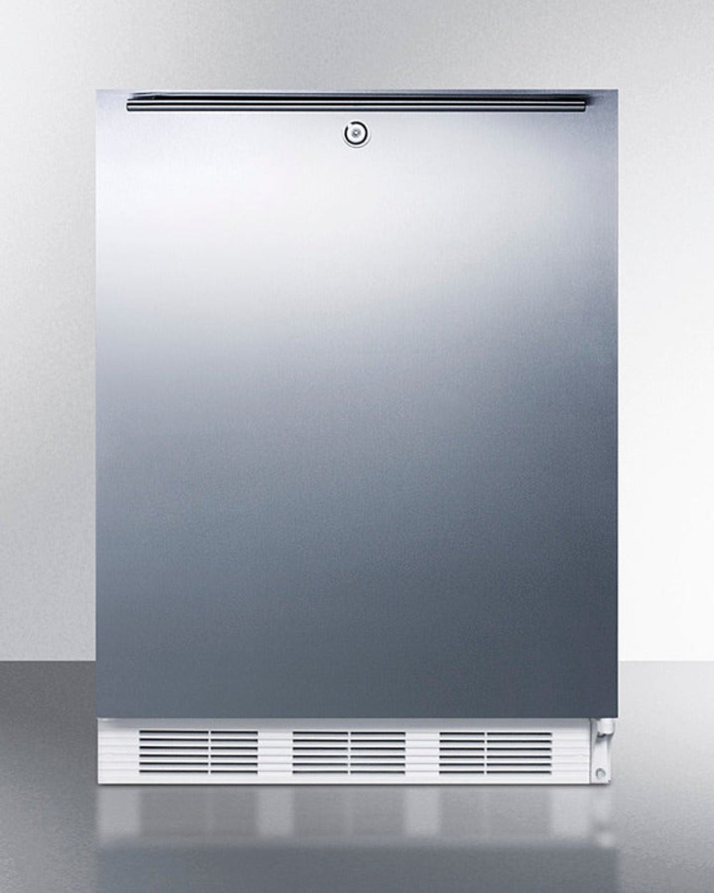 Accucold Summit - 24" Wide Built-In Refrigerator-Freezer, ADA Compliant  -  CT66LWBISSHHADA