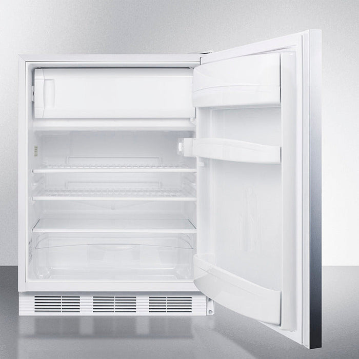 Accucold Summit - 24" Wide Refrigerator-Freezer, ADA Compliant - CT66LWSSHHADA