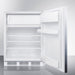 Accucold Summit - 24" Wide Refrigerator-Freezer, ADA Compliant - CT66LWSSHHADA