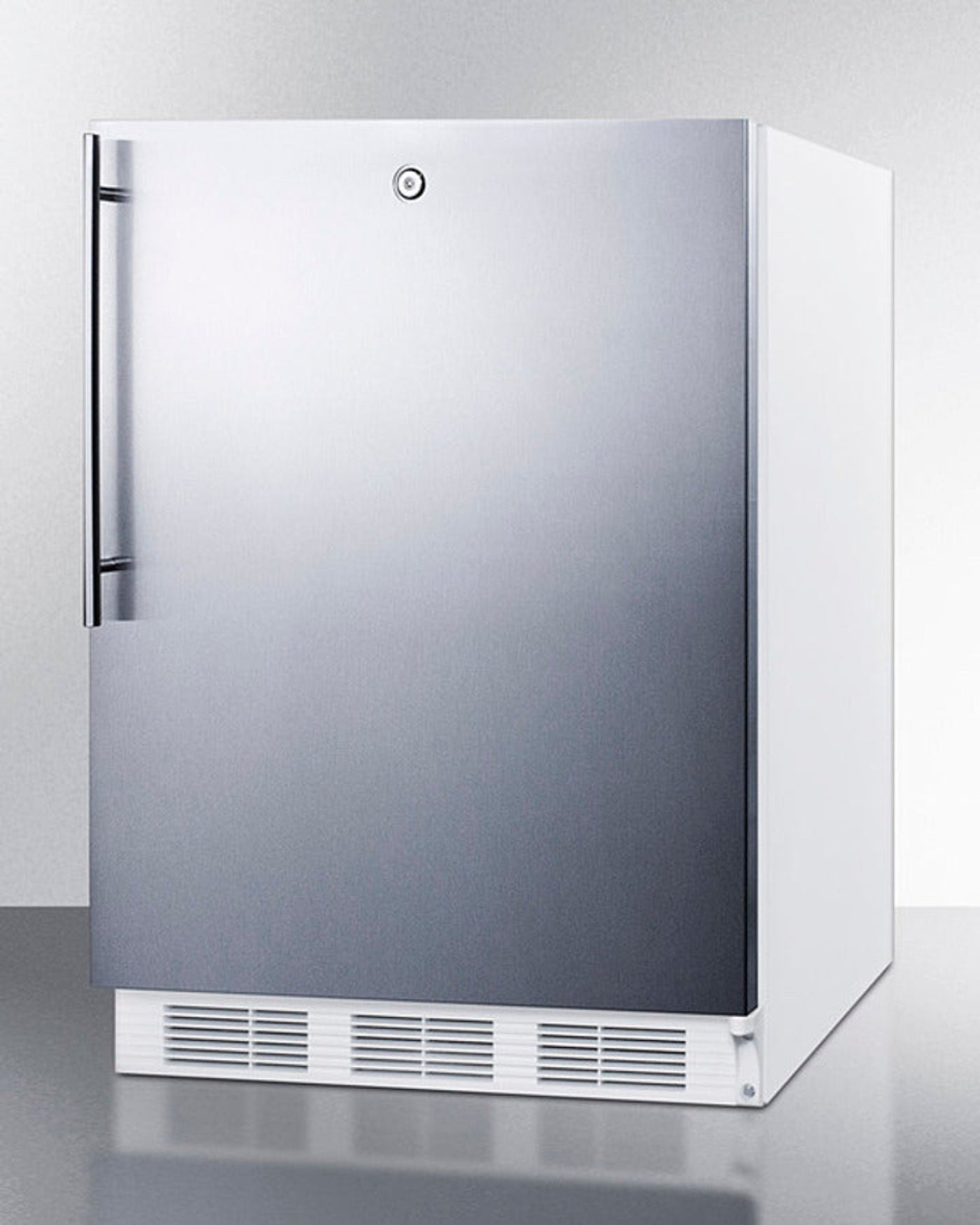 Accucold Summit - 24" Wide Built-In Refrigerator-Freezer, ADA Compliant  -  CT66LWBISSHVADA