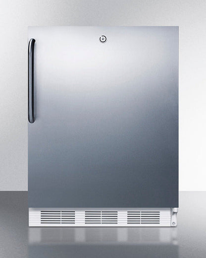 Accucold Summit - 24" Wide Built-In Refrigerator-Freezer, ADA Compliant  -  CT66LWBISSTBADA