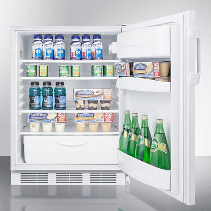 Summit - 24" Wide Built-In All-Refrigerator, ADA Compliant  - FF6LWBI7ADA