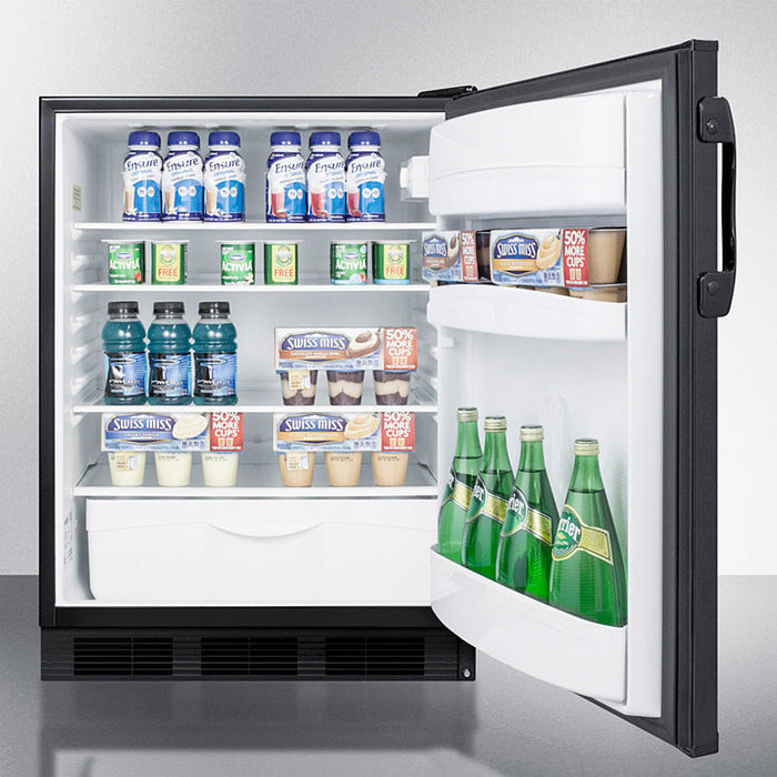 Accucold Summit - 24" Wide All-Refrigerator - FF6BK