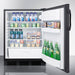 Accucold Summit - 24" Wide All-Refrigerator - FF6BK