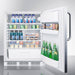 Accucold Summit - 24" Wide Built-In All-Refrigerator, ADA Compliant - FF6LW7CSSADA