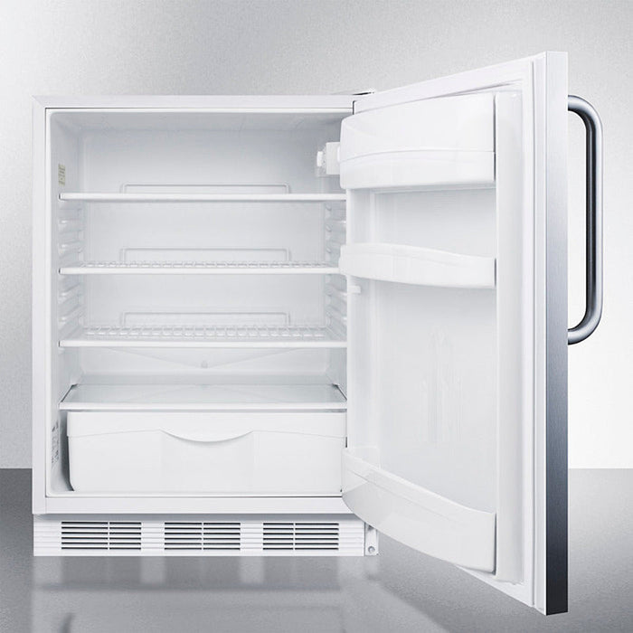 Accucold Summit - 24" Wide Built-In All-Refrigerator, ADA Compliant - FF6LW7CSSADA