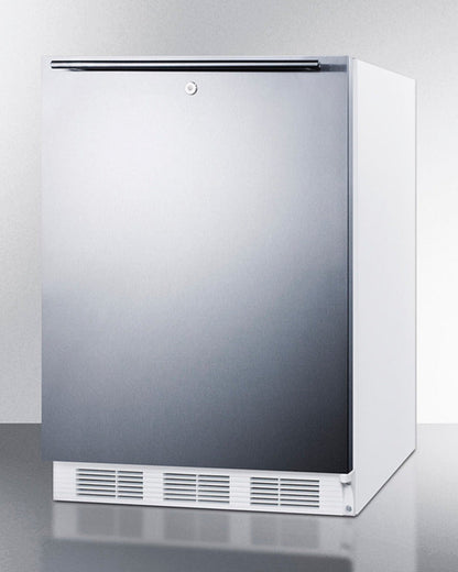 Summit - 24" Wide Built-In All-Refrigerator, ADA Compliant -  FF6LWBI7SSHHADA