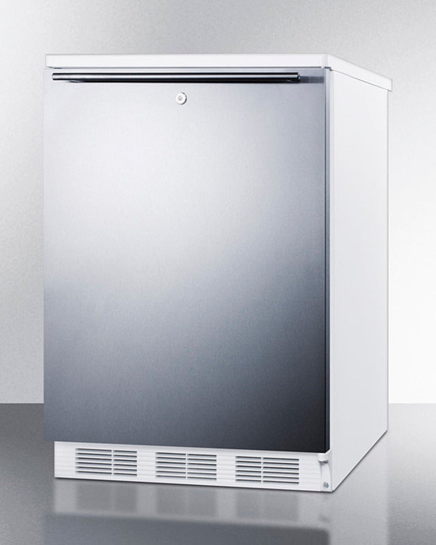Summit - 24" Wide Built-In All-Refrigerator -  FF6LWBI7SSHH
